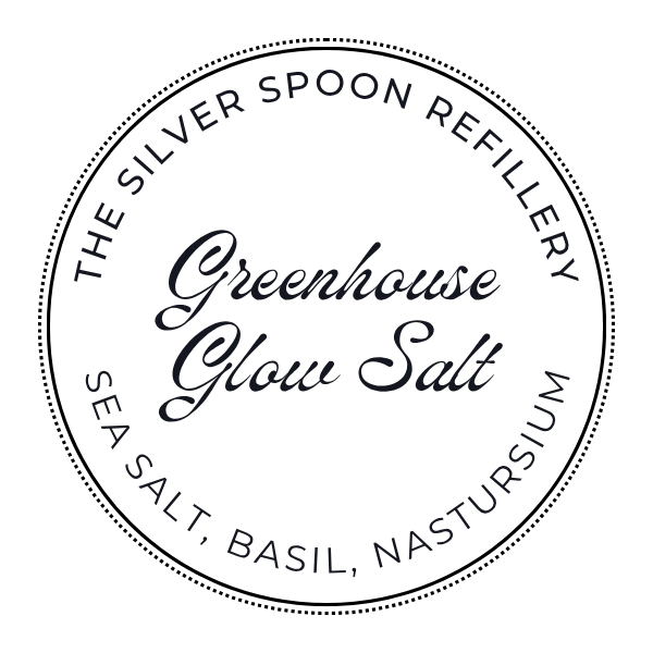 The Silver Spoon label for Greenhouse Glow Salt
