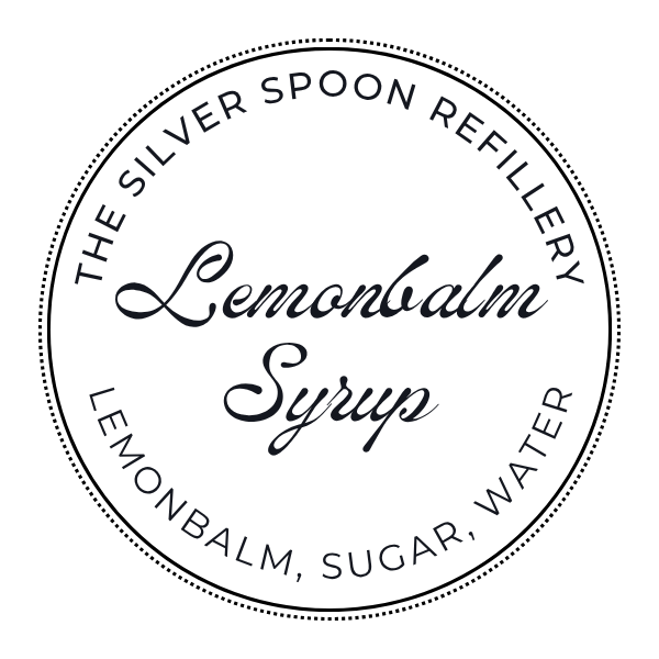 The Silver Spoon label for Lemonbalm Syrup