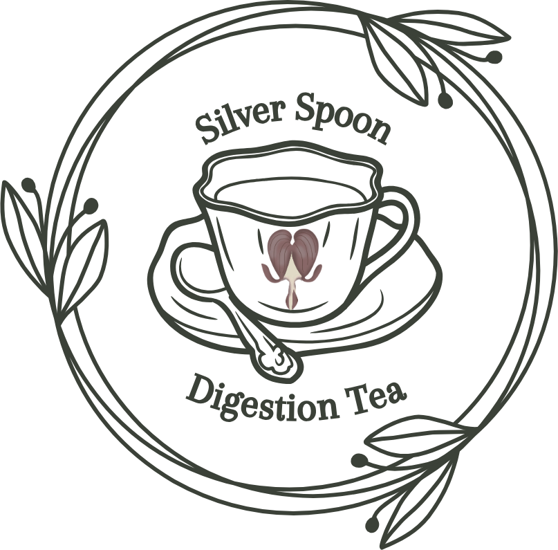 The Silver Spoon label for Digestion Tea