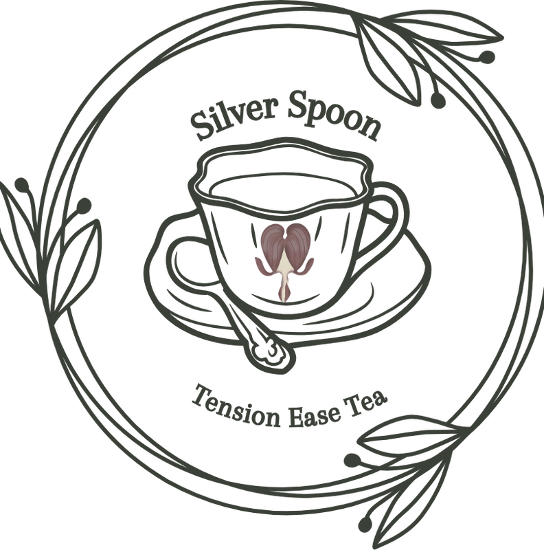 The Silver Spoon label for Tension Ease Tea